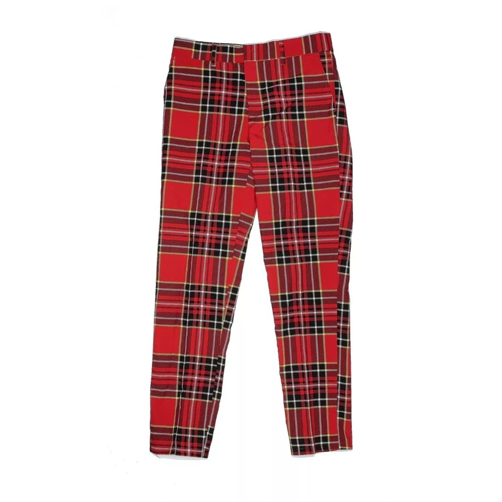 Teen OppoSuits The Lumberjack Christmas Red Plaid Suit Jacket Pants Set Size 14 - Picture 9 of 14